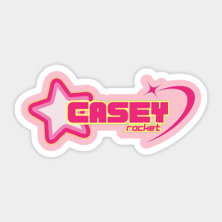 Casey Rocket Sticker